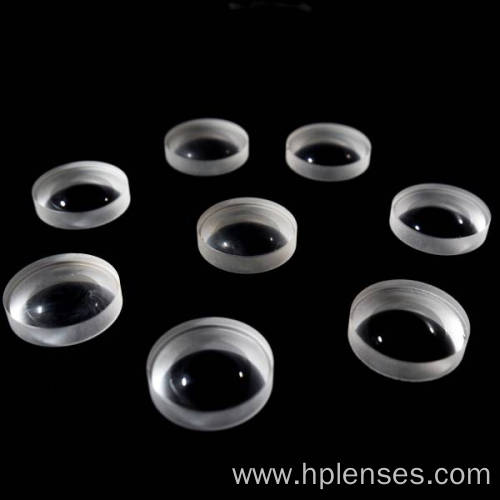 glass optical bk7 50.8mm double convex lens